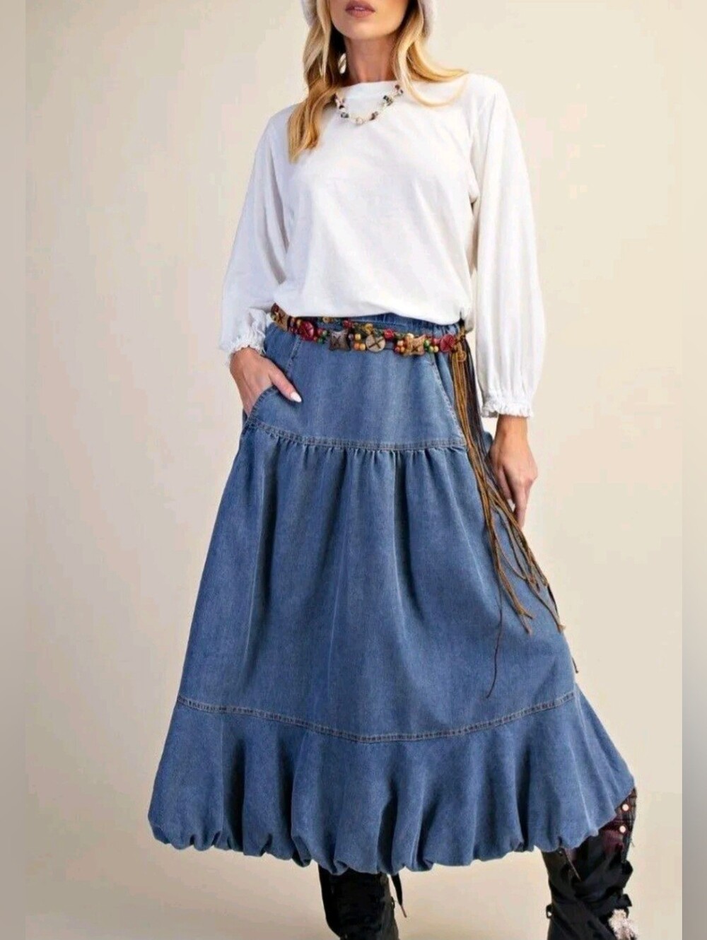 Denim Skirt